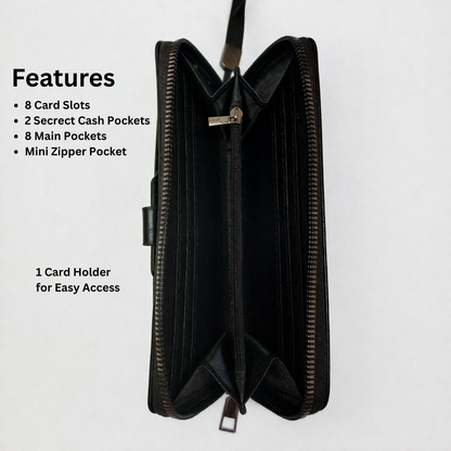 Donbollu Elite Clutch Wallet | Premium Hand Carry Organizer