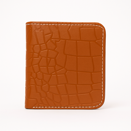 Premium Textured Wallet with Stylish Embossed Pattern