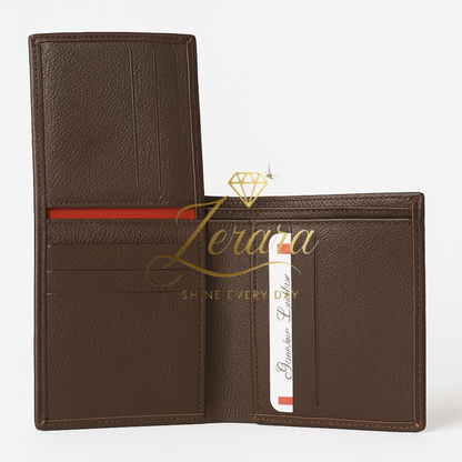 Elegant Gentleman's Vertical Wallet –  With Free Delivery