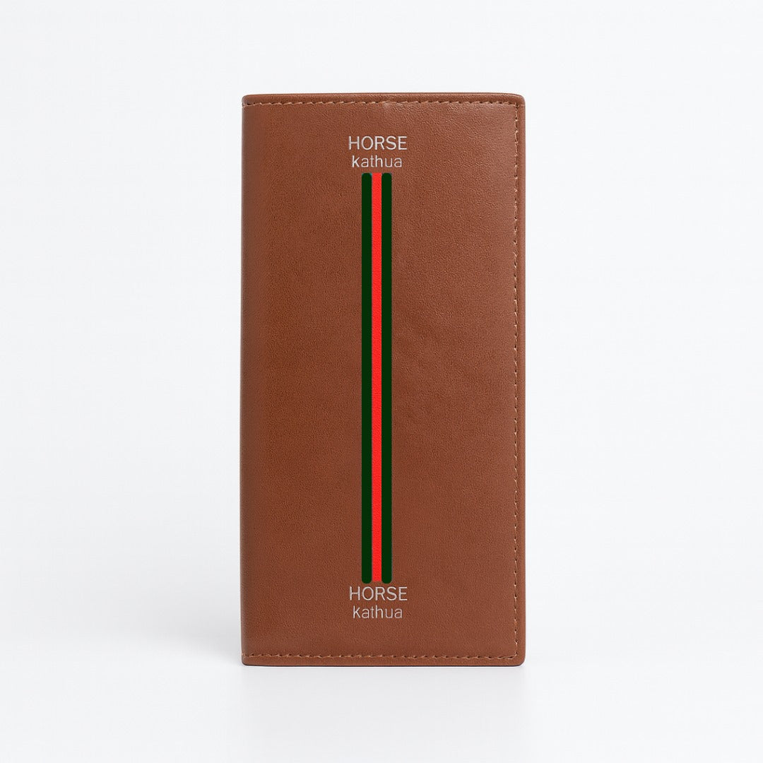 HORSE Kaihua Premium Long Wallet – Stylish Slim Men’s Wallet - With Free Delivery
