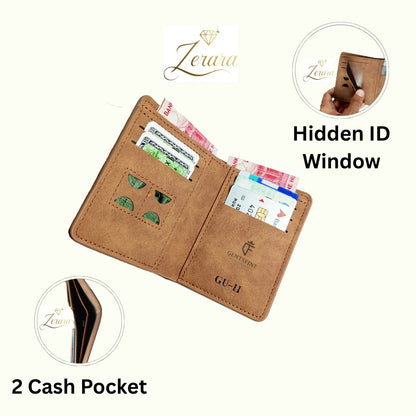 Premium Vertical M Wallet – Sleek & Spacious Design